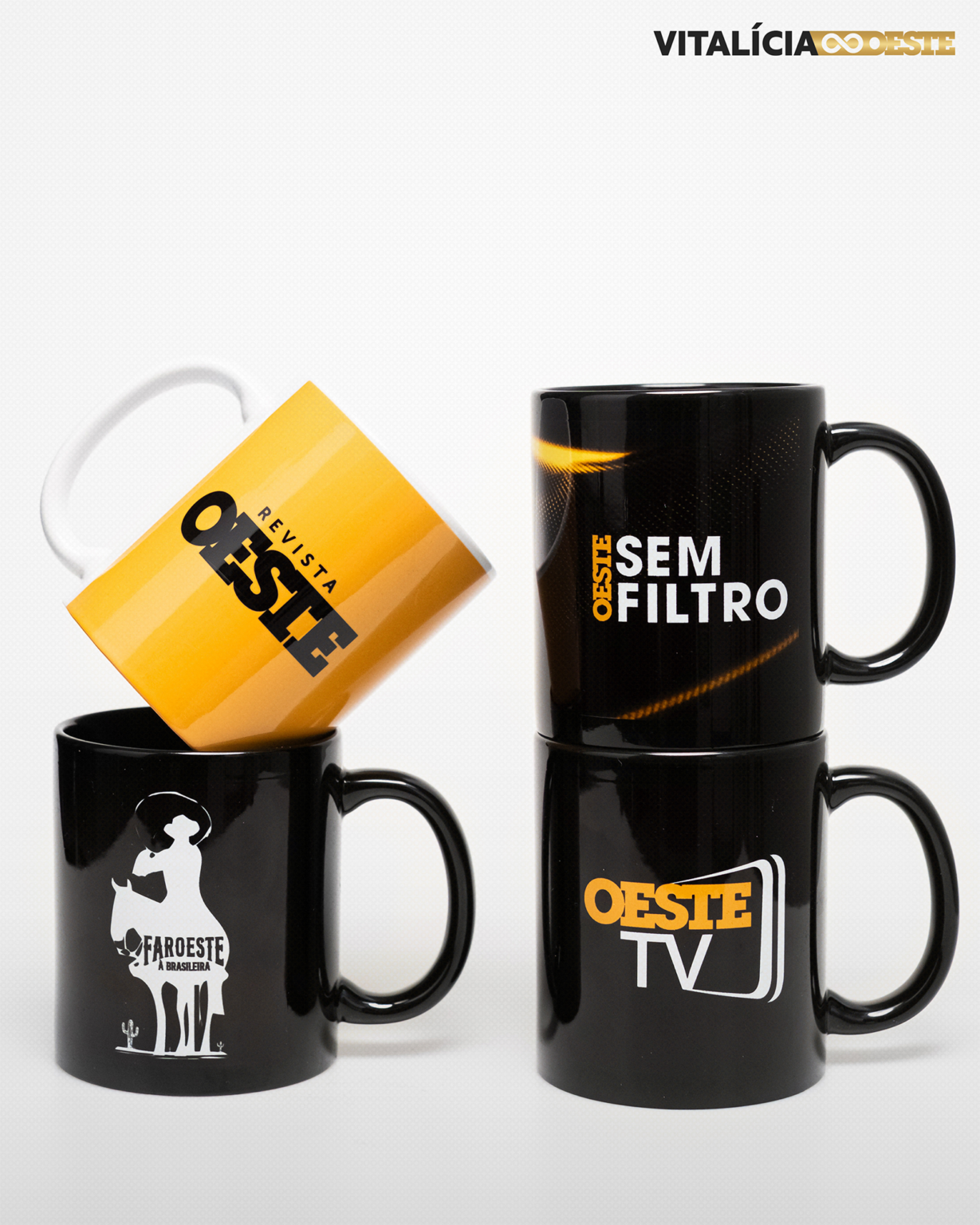 10 anos - Oeste pra sempre canecas